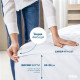 Quilted mattress cover IDEIA Home Collection Lux Elite with edge 160x200 cm White (4820182655517) Quilted mattress cover IDEIA Home Collection Lux Elite with edge 160x200 cm White (4820182655517)
