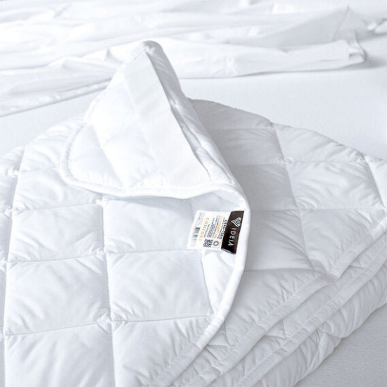 Quilted mattress cover IDEIA Home Collection Comfort 160x200 cm White (4820182655371) Quilted mattress cover IDEIA Home Collection Comfort 160x200 cm White (4820182655371)