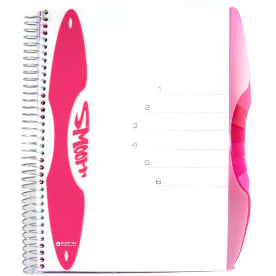 Mintra Smooth A6 Lined Notepad 150 sheets Red (982241)