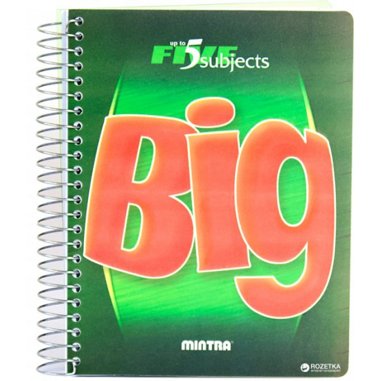 Блокнот Mintra Big A5 в клетку 160 листов Зеленый (982454) Блокнот Mintra Big A5 в клетку 160 листов Зеленый (982454)