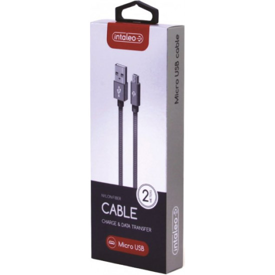 Кабель Intaleo CBGNYM2 MicroUSB 2 м (1283126477683) Кабель Intaleo CBGNYM2 MicroUSB 2 м (1283126477683)