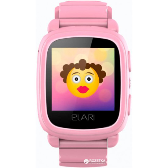 Детские телефон-часы с GPS-трекером Elari KidPhone 2 Pink (KP-2P) Детские телефон-часы с GPS-трекером Elari KidPhone 2 Pink (KP-2P)