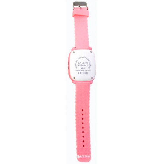 Детские телефон-часы с GPS-трекером Elari KidPhone 2 Pink (KP-2P) Детские телефон-часы с GPS-трекером Elari KidPhone 2 Pink (KP-2P)