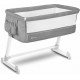 Кроватка приставная Lionelo THEO Concrete Кроватка приставная Lionelo THEO Concrete
