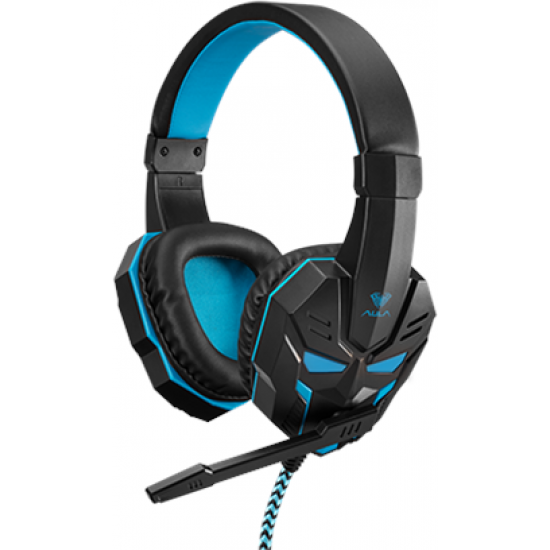 Наушники Aula Prime Basic Gaming Headset Black-Blue (6948391232768) Наушники Aula Prime Basic Gaming Headset Black-Blue (6948391232768)