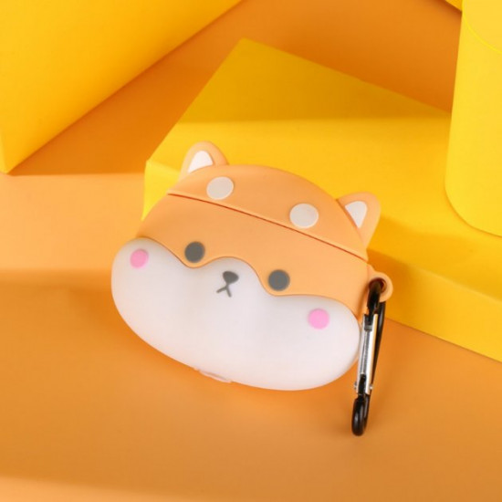 Чохол для навушників Apple AirPods Pro Alitek Лисеня (Fox) + карабін (88931) Чохол для навушників Apple AirPods Pro Alitek Лисеня (Fox) + карабін (88931)