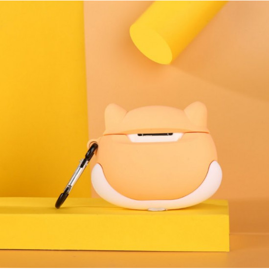 Чохол для навушників Apple AirPods Pro Alitek Лисеня (Fox) + карабін (88931) Чохол для навушників Apple AirPods Pro Alitek Лисеня (Fox) + карабін (88931)