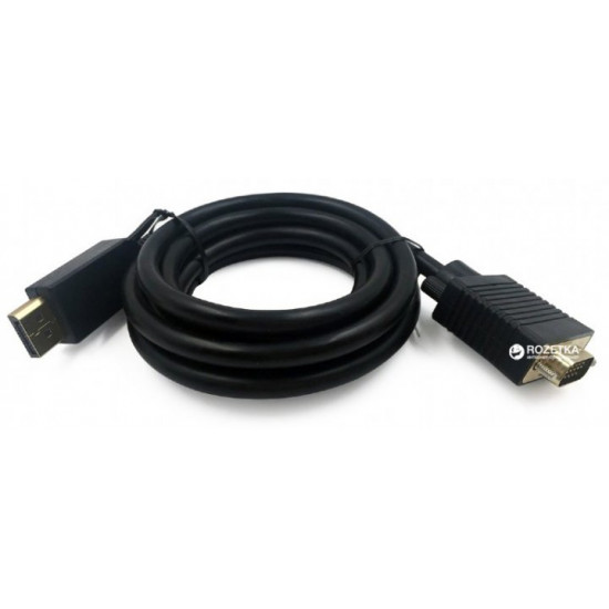 Кабель Cablexpert DisplayPort - VGA 1.8 м Black (CCP-DPM-VGAM-6) Кабель Cablexpert DisplayPort - VGA 1.8 м Black (CCP-DPM-VGAM-6)