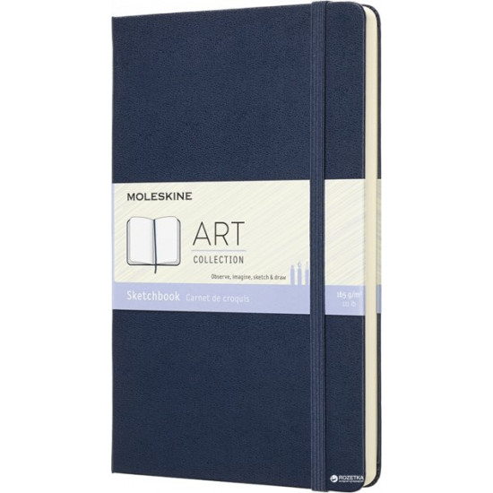 Notebook Moleskine Art 13 x 21 cm 104 pages unlined Sapphire (8058341715611) Notebook Moleskine Art 13 x 21 cm 104 pages unlined Sapphire (8058341715611)