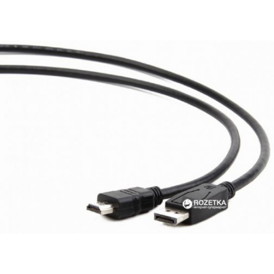Кабель Cablexpert DisplayPort - HDMI 5 м (CC-DP-HDMI-5M) Кабель Cablexpert DisplayPort - HDMI 5 м (CC-DP-HDMI-5M)