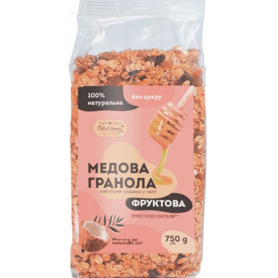 Гранола Oats&Honey Фруктовая 750 г (4820013333850) Гранола Oats&Honey Фруктовая 750 г (4820013333850)