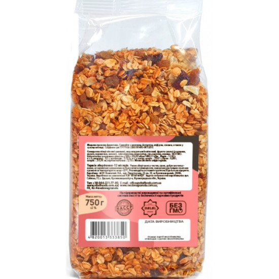 Гранола Oats&Honey Фруктовая 750 г (4820013333850) Гранола Oats&Honey Фруктовая 750 г (4820013333850)