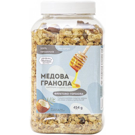 Гранола Oats&Honey Фруктово-горіхова 454 г (4820013334109) Гранола Oats&Honey Фруктово-горіхова 454 г (4820013334109)