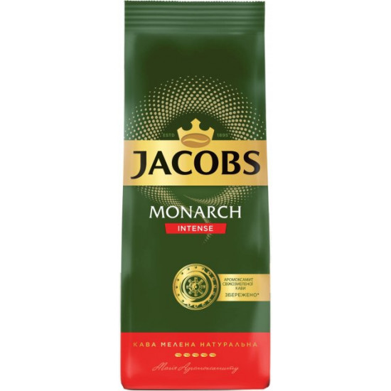 Кава мелена Jacobs Monarch Intense 450 г (8714599101971) Кава мелена Jacobs Monarch Intense 450 г (8714599101971)