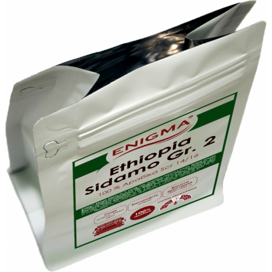 Coffee beans Enigma Ethiopia Sidamo Grade 2 Ato Tona Specialty 1 kg (4000000000004)