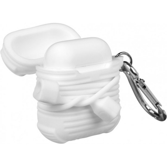 Чохол Armour i-Smile для Apple AirPods IPH1437 White (702329) Чохол Armour i-Smile для Apple AirPods IPH1437 White (702329)
