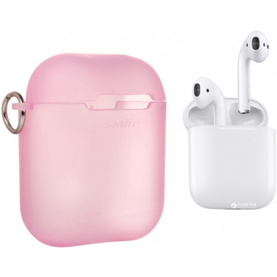 Чохол LingLong i-Smile для Apple AirPods IPH1449 Pink (702327) Чохол LingLong i-Smile для Apple AirPods IPH1449 Pink (702327)