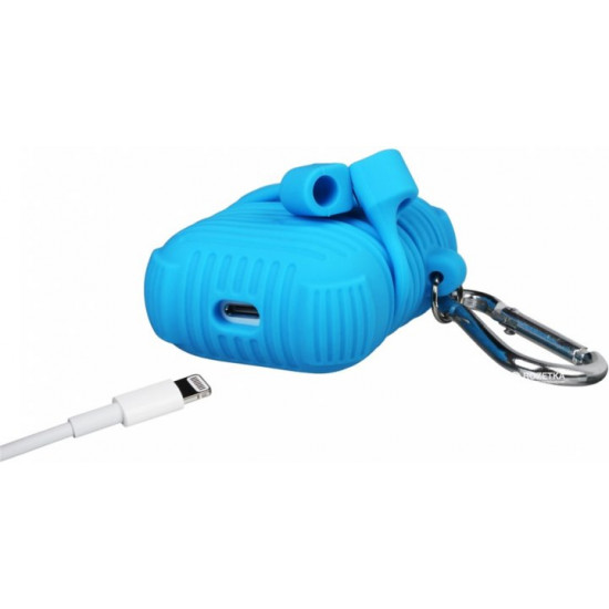 Чохол Armour i-Smile для Apple AirPods IPH1437 Blue (702331) Чохол Armour i-Smile для Apple AirPods IPH1437 Blue (702331)