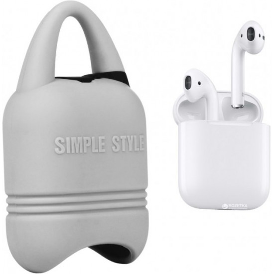 Чохол Kindon i-Smile для Apple AirPods IPH1430 Gray (702348) Чохол Kindon i-Smile для Apple AirPods IPH1430 Gray (702348)