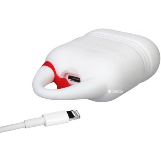 Чохол Kindon i-Smile для Apple AirPods IPH1430 White (702345) Чохол Kindon i-Smile для Apple AirPods IPH1430 White (702345)