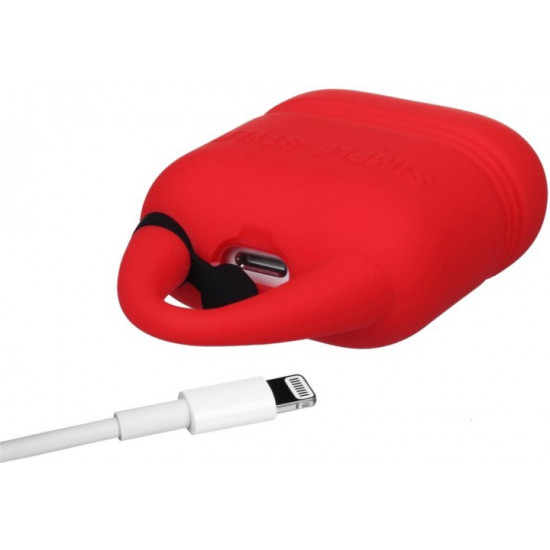 Чохол Kindon i-Smile для Apple AirPods IPH1430 Red (702347) Чохол Kindon i-Smile для Apple AirPods IPH1430 Red (702347)