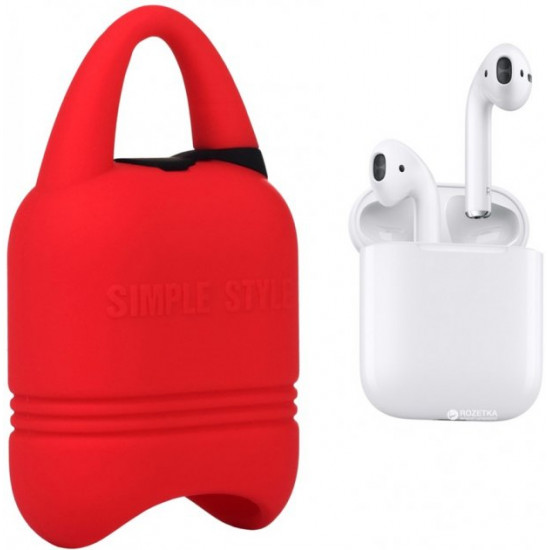 Чохол Kindon i-Smile для Apple AirPods IPH1430 Red (702347) Чохол Kindon i-Smile для Apple AirPods IPH1430 Red (702347)