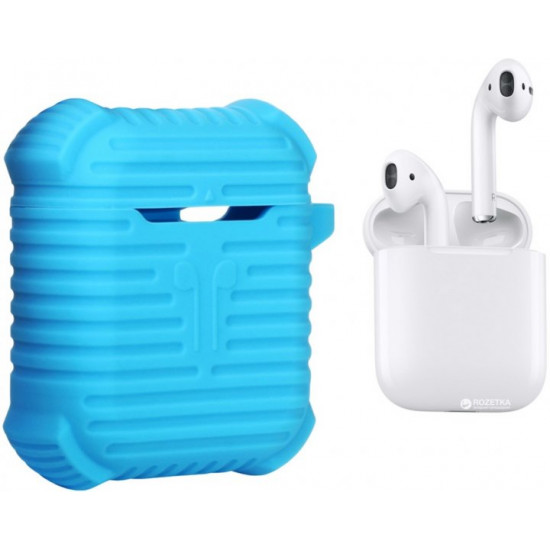 Чохол Protective i-Smile для Apple AirPods IPH1371 Blue (702351) Чохол Protective i-Smile для Apple AirPods IPH1371 Blue (702351)