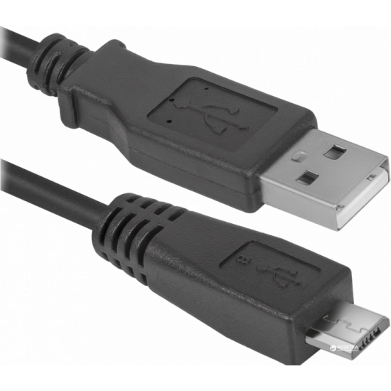  Кабель Defender USB08-06 USB2.0 AM-MicroBM 1.8 м (87459)