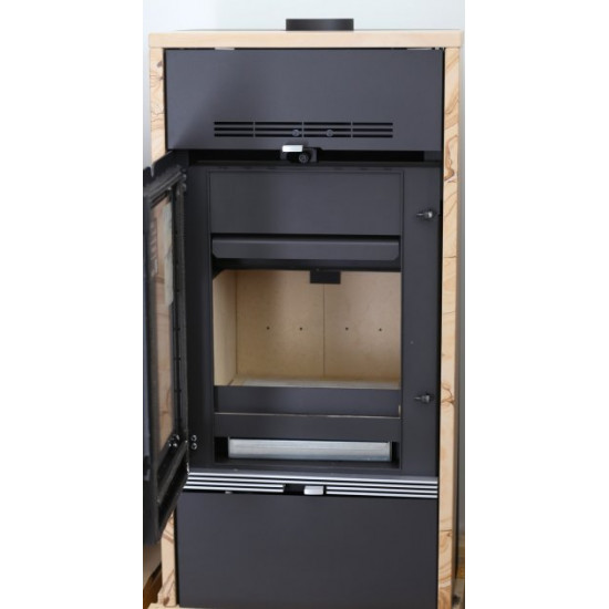 Отопительная печь камин на дровах c водяным контуром Haas+Sohn Farum Отопительная печь камин на дровах c водяным контуром Haas+Sohn Farum