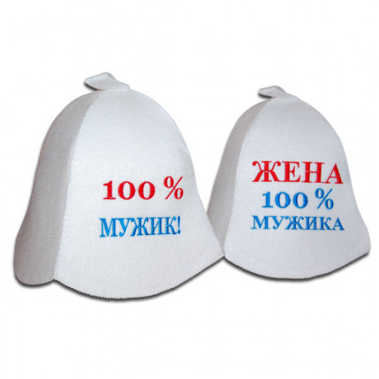 Парные шапки для бани Парные шапки для бани