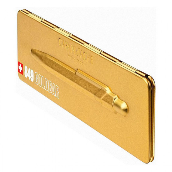 Handle Caran d'Ache 849 Gold + box (0.7 mm) (849.999) (7630002316828) Handle Caran d'Ache 849 Gold + box (0.7 mm) (849.999) (7630002316828)