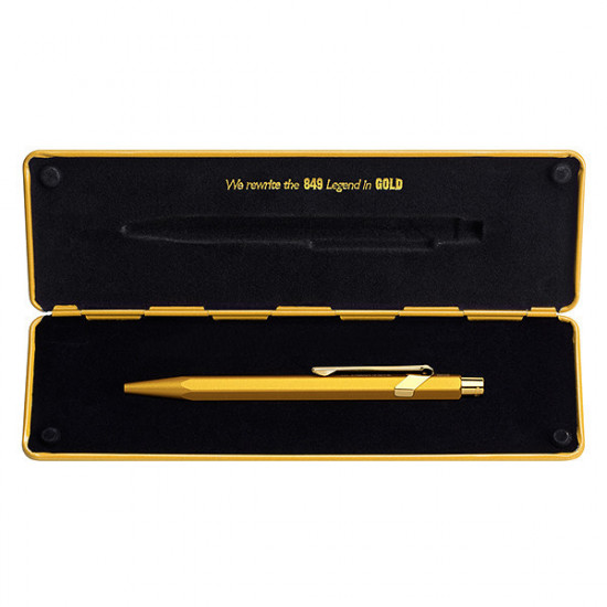 Handle Caran d'Ache 849 Gold + box (0.7 mm) (849.999) (7630002316828) Handle Caran d'Ache 849 Gold + box (0.7 mm) (849.999) (7630002316828)