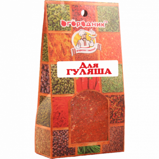 Приправа для гуляшу Огородник 50 г (4820079241786) Приправа для гуляшу Огородник 50 г (4820079241786)