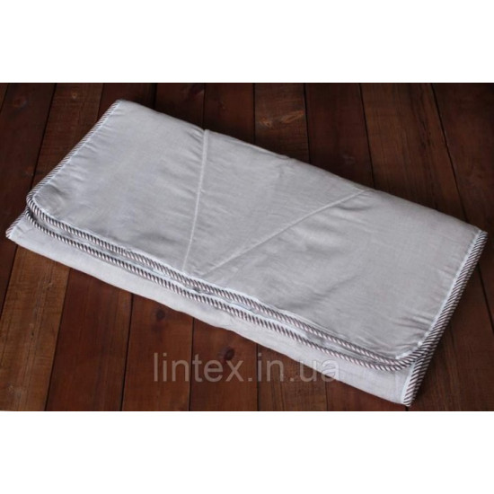 Linen mattress cover (linen fabric), size 80x200 cm, gray Linen mattress cover (linen fabric), size 80x200 cm, gray