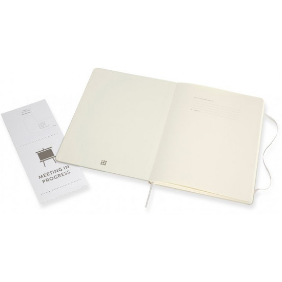  Записная книга Недатированная Moleskine PRO 19 x 25 см 192 страницы Серая (8058647620824)