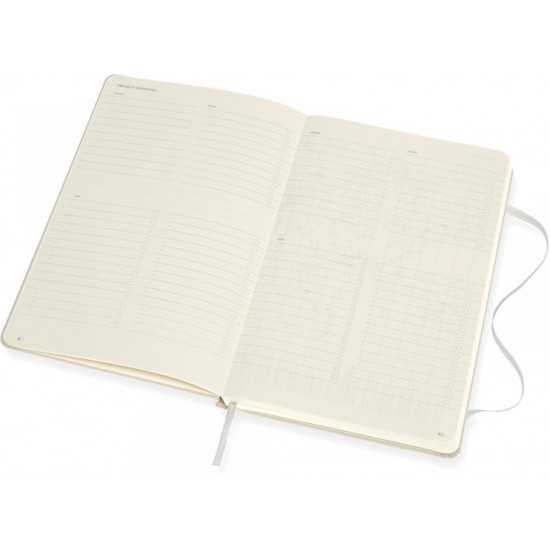 Записная книга Недатированная Moleskine PRO 13 х 21 см 240 страниц Серая (8058647620770) Записная книга Недатированная Moleskine PRO 13 х 21 см 240 страниц Серая (8058647620770)