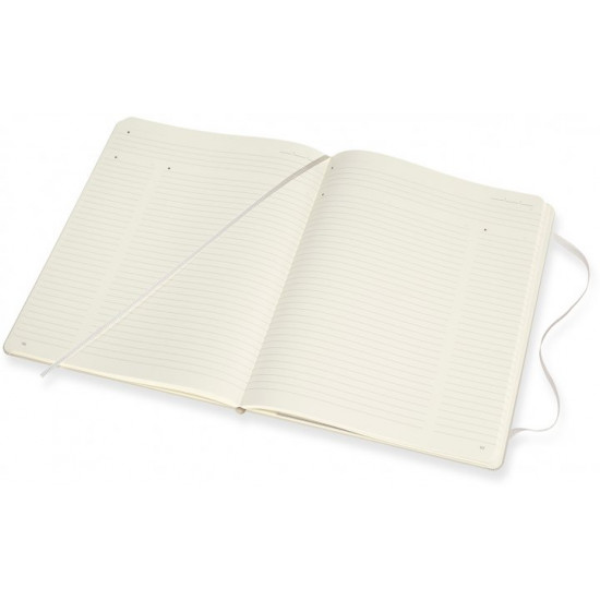 Записная книга Недатированная Moleskine PRO 19 x 25 см 192 страницы Серая (8058647620824)