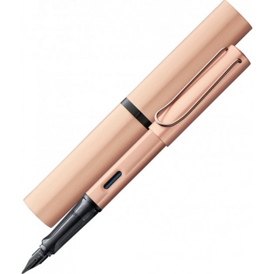 Ручка чорнильна Lamy Lx Рожеве золото F/Чорнила T10 Сині (4014519676225) Ручка чорнильна Lamy Lx Рожеве золото F/Чорнила T10 Сині (4014519676225)