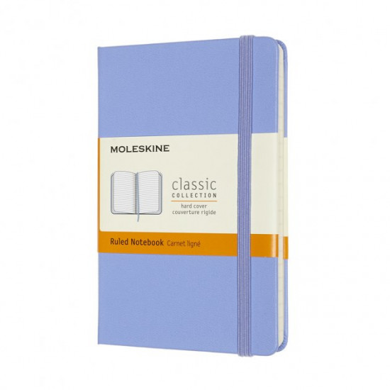  Блокнот Moleskine Classic Карманный (9х14 см) в Линию Голубая Гортензия (MM710B42) (8056420850796)
