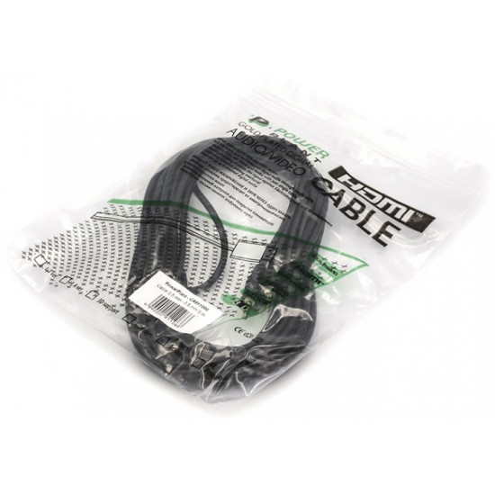  Кабель PowerPlant 3.5 мм M-M 5 м Black (CA911066)