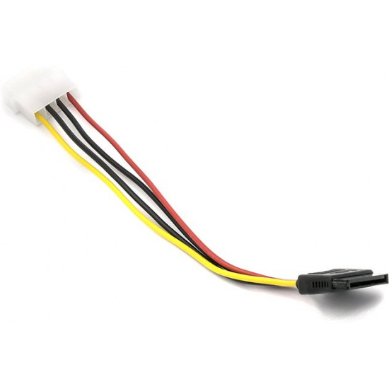 Кабель PowerPlant MOLEX-SATA 0.15 м (CA910953) Кабель PowerPlant MOLEX-SATA 0.15 м (CA910953)