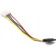 Кабель PowerPlant MOLEX-SATA 0.15 м (CA910953) Кабель PowerPlant MOLEX-SATA 0.15 м (CA910953)