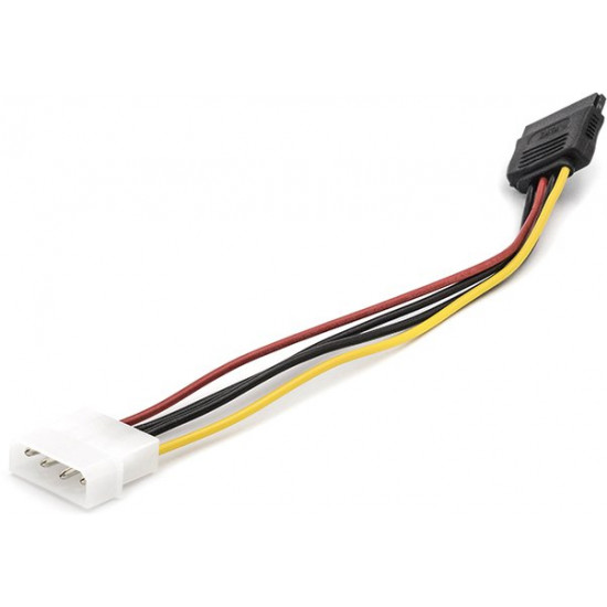 Кабель PowerPlant MOLEX-SATA 0.15 м (CA910953) Кабель PowerPlant MOLEX-SATA 0.15 м (CA910953)