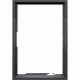 Kratki steel frame for NADIA 9 (double-sided door fastening) Kratki steel frame for NADIA 9 (double-sided door fastening)