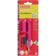 Left-handed fountain pen Herlitz Tornado L Pink Blue Pink body (8621377P) Left-handed fountain pen Herlitz Tornado L Pink Blue Pink body (8621377P)
