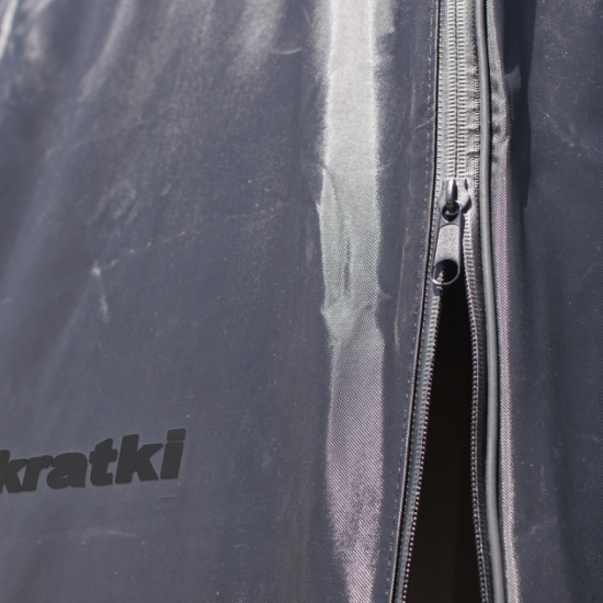 Kratki cover for gas heater UMBRELLA black (black logo) Kratki cover for gas heater UMBRELLA black (black logo)
