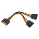 Кабель Cablexpert SATA - 2xSATA 0.15 м (CC-SATAM2F-01) Кабель Cablexpert SATA - 2xSATA 0.15 м (CC-SATAM2F-01)