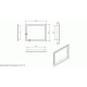 Steel frame Kratki 90° for LUCY/15 Steel frame Kratki 90° for LUCY/15