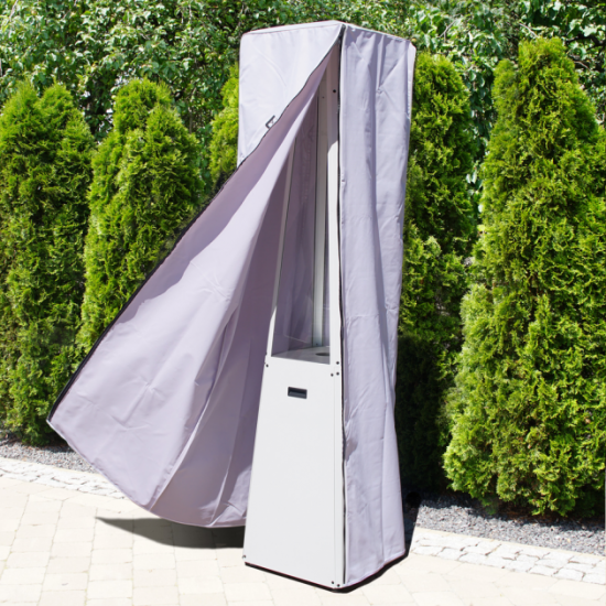 Чохол для газового обігрівача Kratki UMBRELLA білий (логотип чорний) Чохол для газового обігрівача Kratki UMBRELLA білий (логотип чорний)