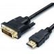Кабель Atcom DVI - HDMI 2 Ferite 3 м Black (3810) Кабель Atcom DVI - HDMI 2 Ferite 3 м Black (3810)